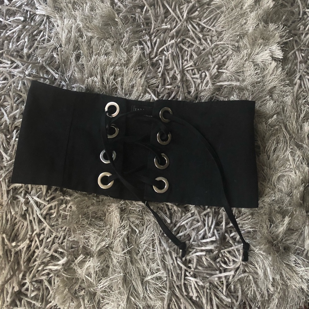 Black corset Belt